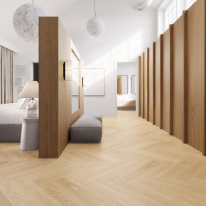 Kompozitná podlaha - Dub Vanilla Herringbone